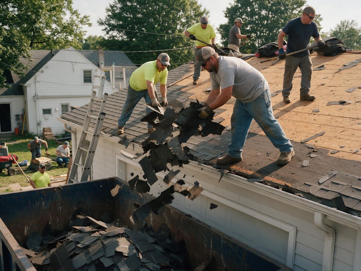 roofing project in Carondelet, St. Louis